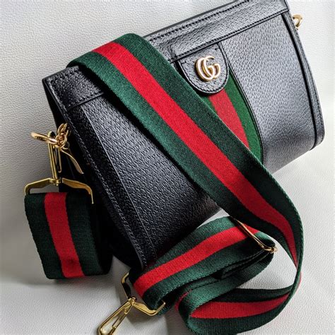 gucci purse thick strap|authentic Gucci purse strap.